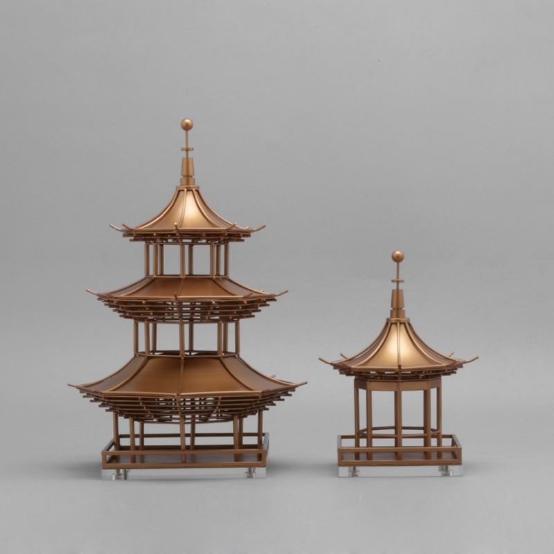 Art Craft Display - Modern Chinese Metal Ornament & Display