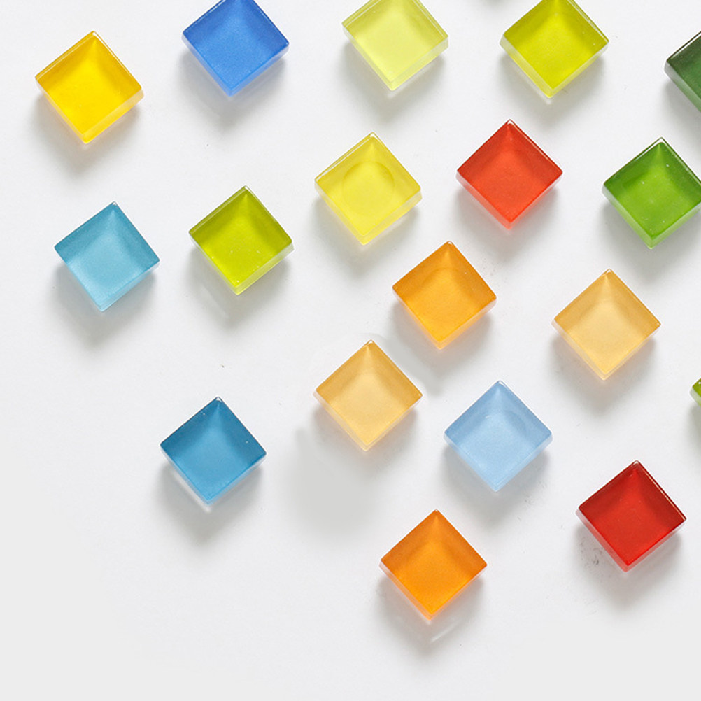 Art And Craft Photos - Colorful Crystal Glass Mosaic Tiles 10Mm