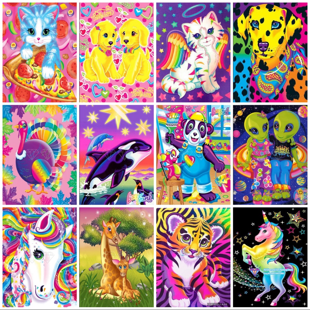 Art Craft Unicorn - animal unicorn Cat Dolphin Tiger Square