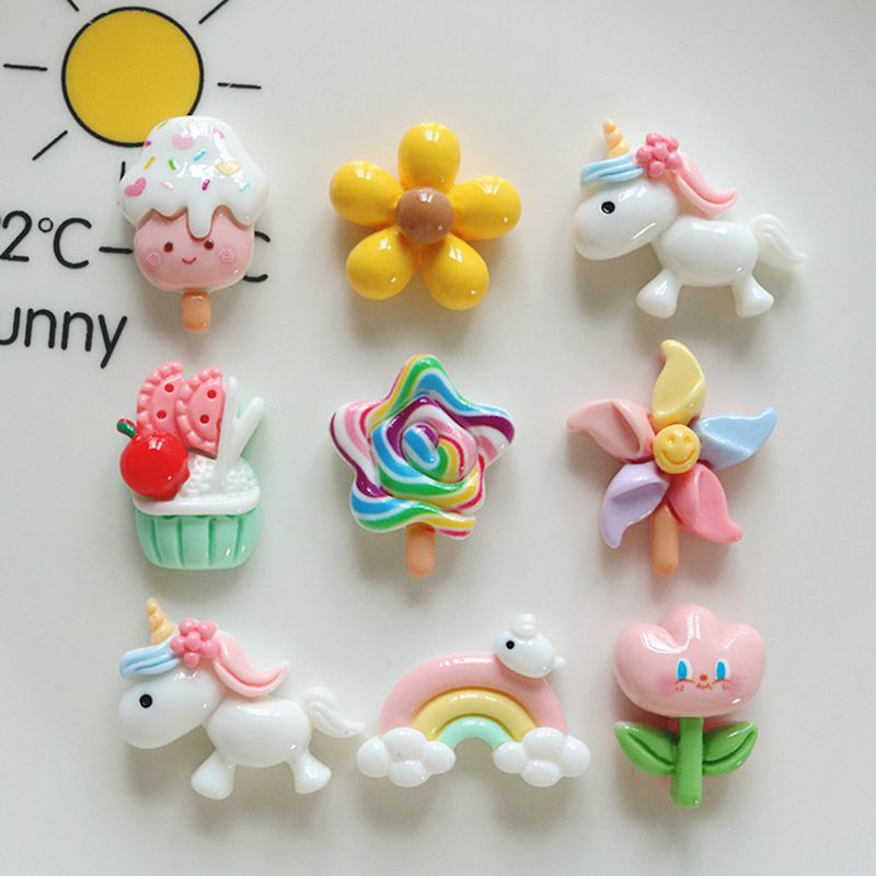 Art Craft Unicorn - 10 Pcs New Mini Cute Cartoon