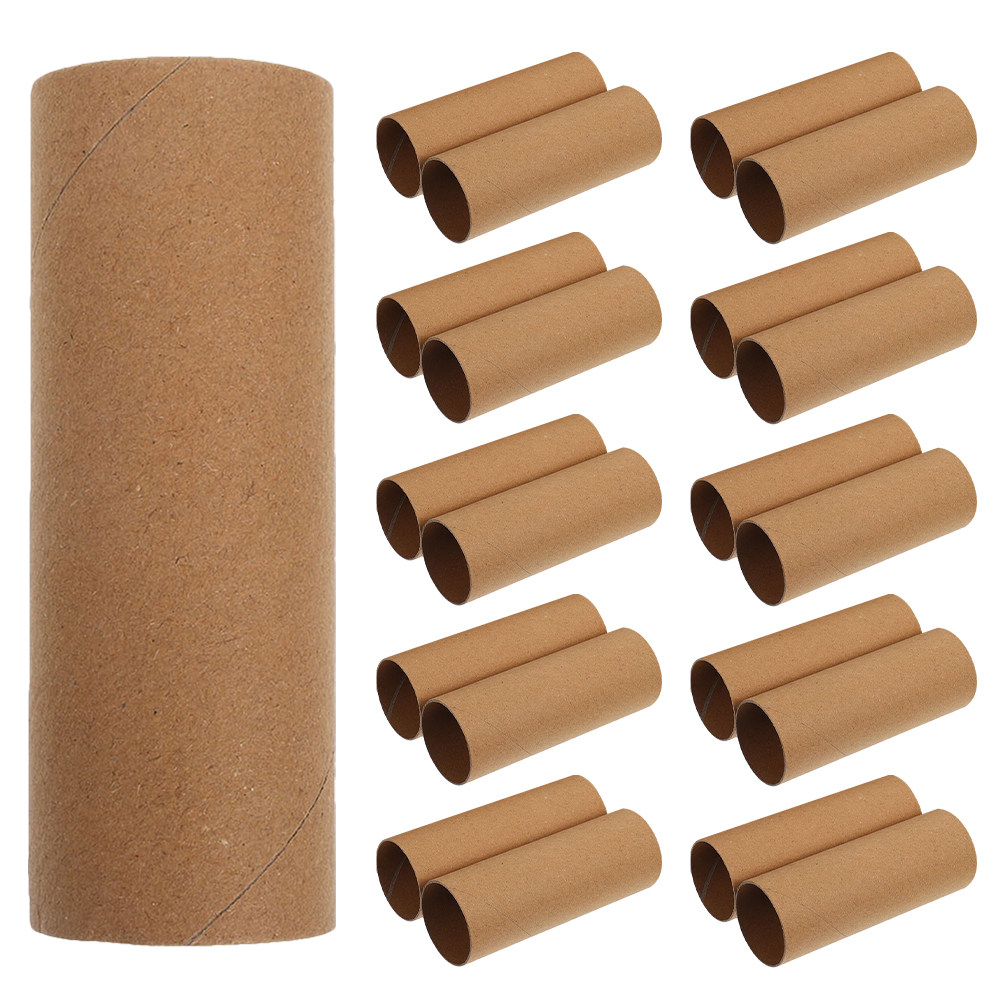 Art Craft With Cardboard - 30Pcs Round Cardboard Tubes Craft Tubes