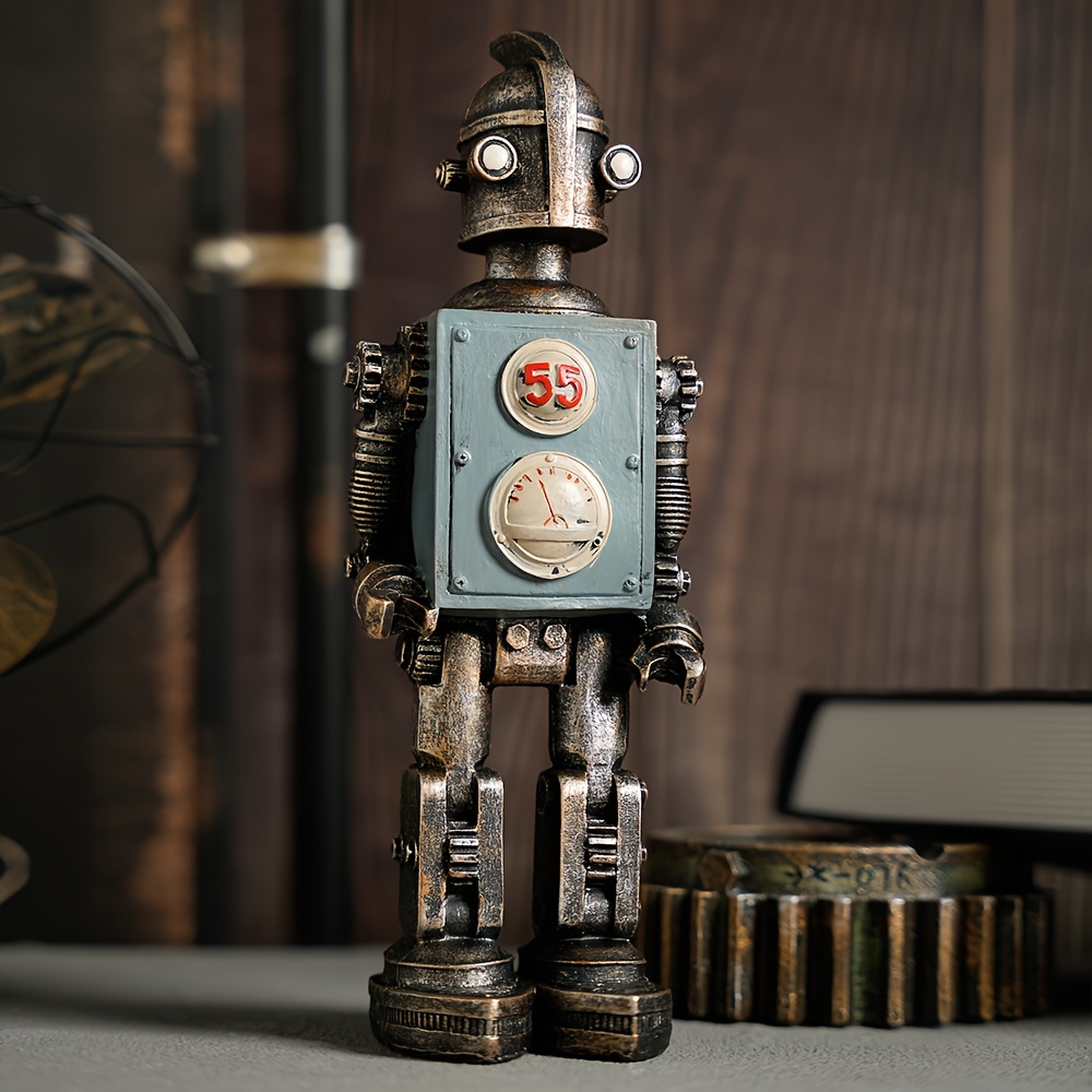 Art Craft Robot - American Industrial Vintage 55 Steam Robot