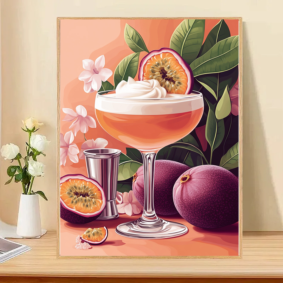 Art Craft Simple - 1pc frameless Simple Painting By Numbers