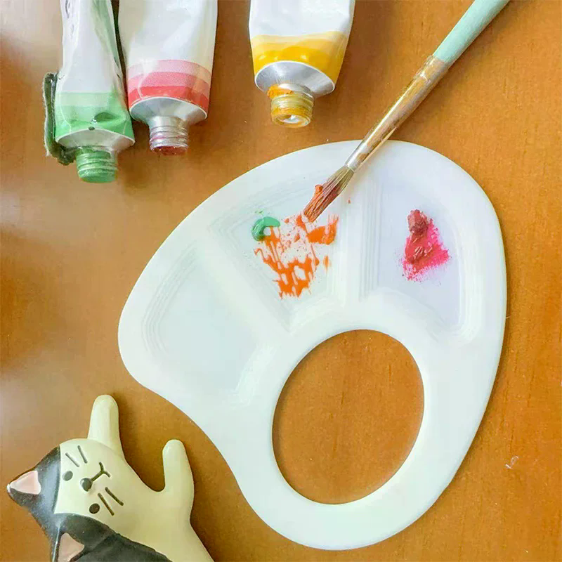 Art Craft Class - Thumb Palette Ergonomic Design Petite Paint