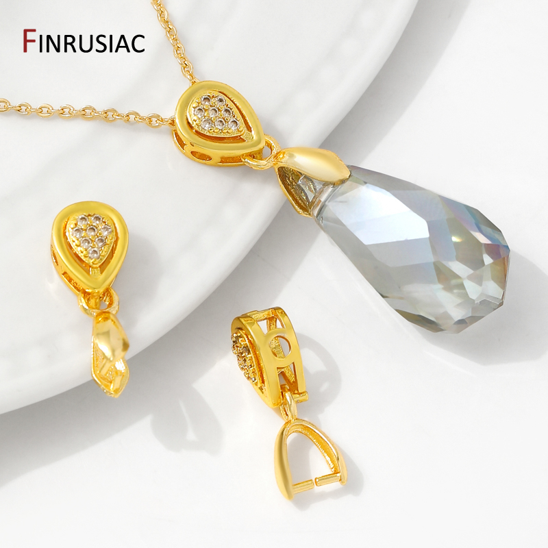Art Craft Making - 18K Gold Plated Brass With Zircon