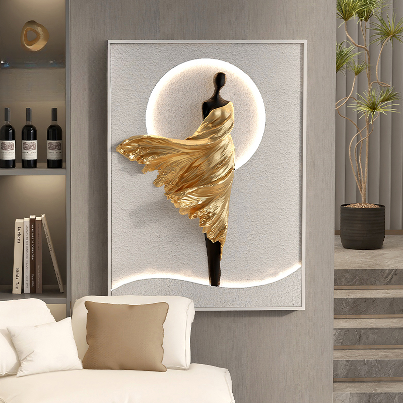 Art Craft Simple - Modern Simple Home Decor Abstract Girl
