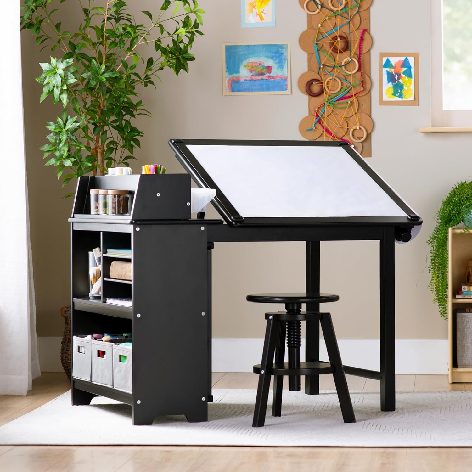 Art Craft And - Design Studio – Black: 3-in-1 Kids