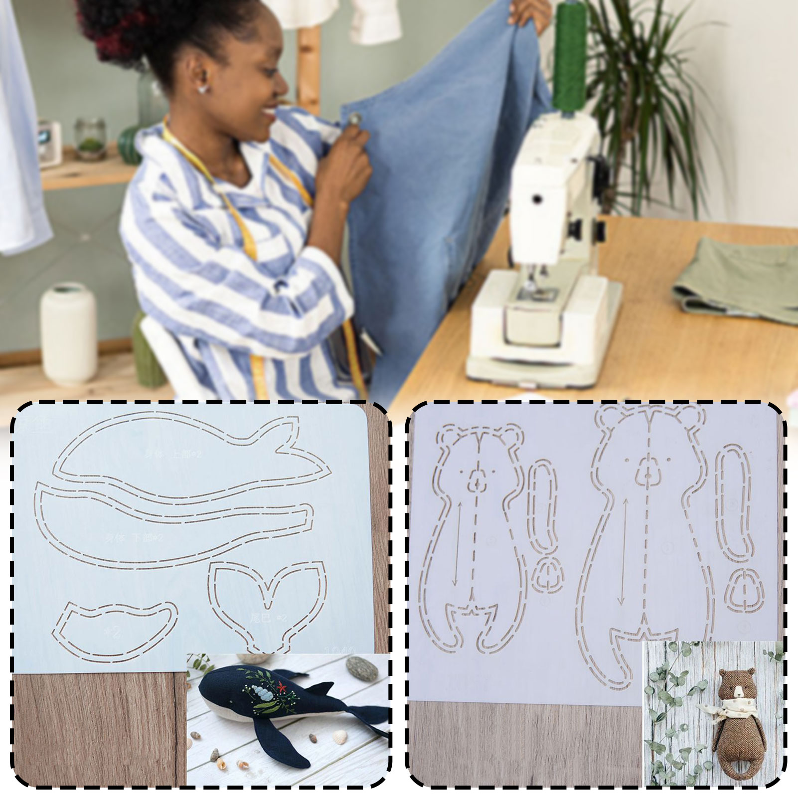Plasitc Quilting Template Sten – обзор и цена Art Craft Template