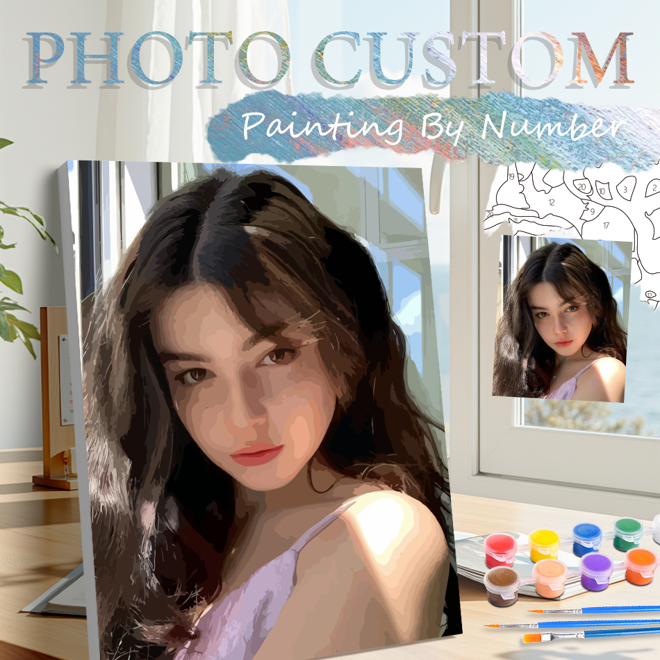 Photo Custom Painting By Numbe – обзор и цена Art And Craft Photos