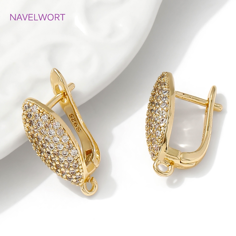 18K Gold Plated Brass Earwires – обзор и цена Art Craft Making