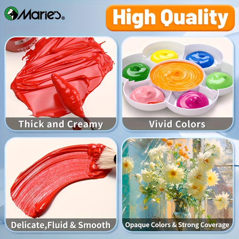 Gouache Paint Set 36 Colors 12 – обзор и цена Gouache Paint Set