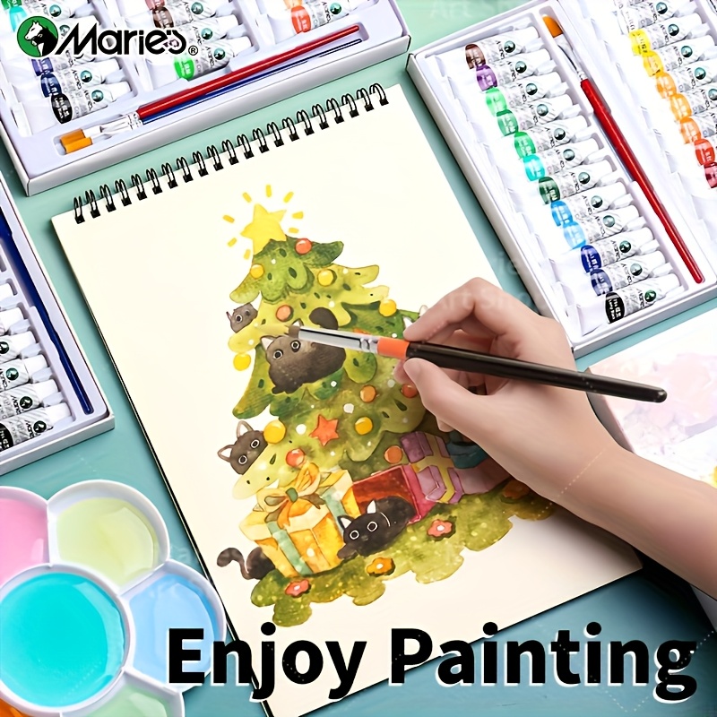 Gouache Paint Set 36 Colors 12 – обзор и цена Gouache Paint Set