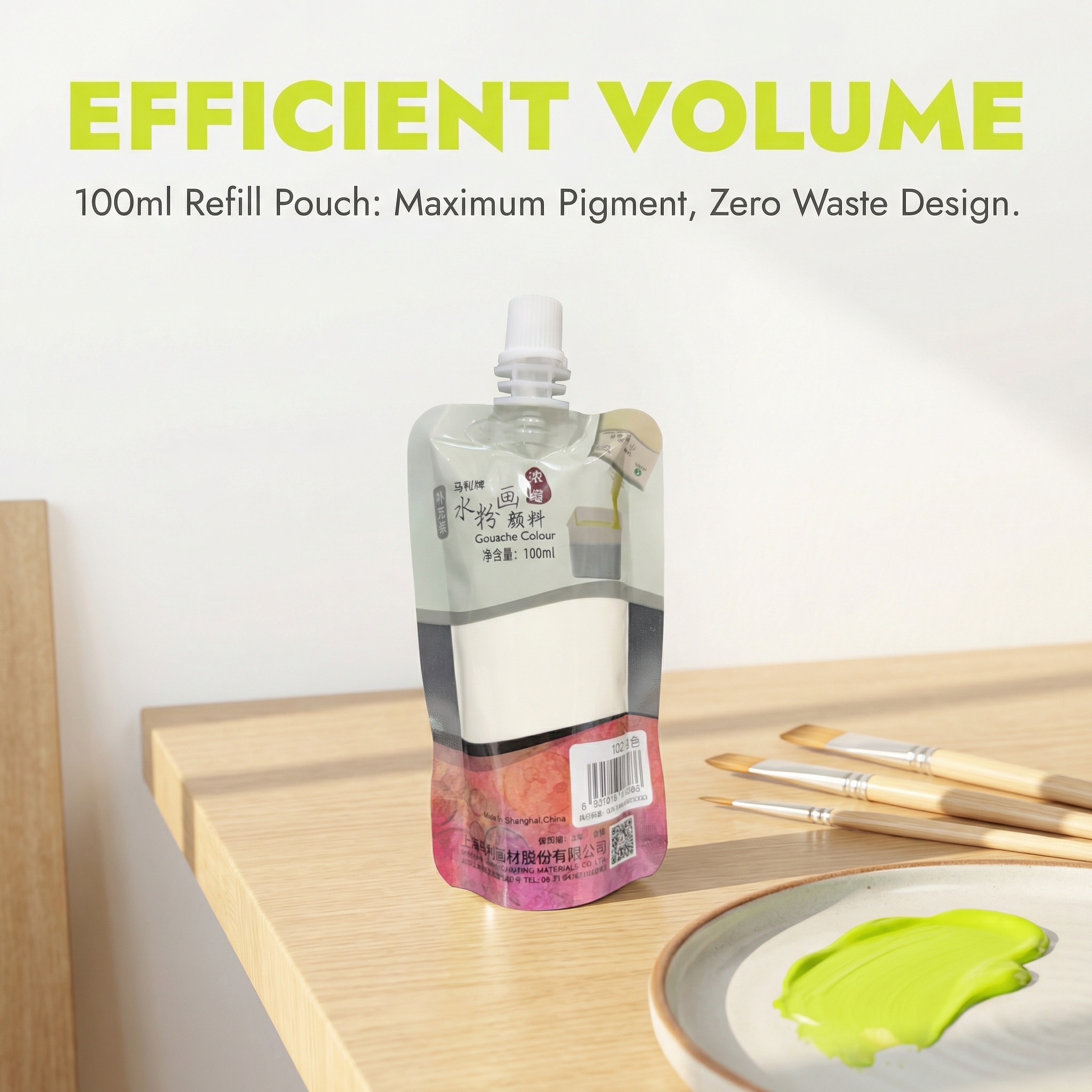 Marie's 100ml Bagged Gouache P – обзор и цена Gouache Paint Set