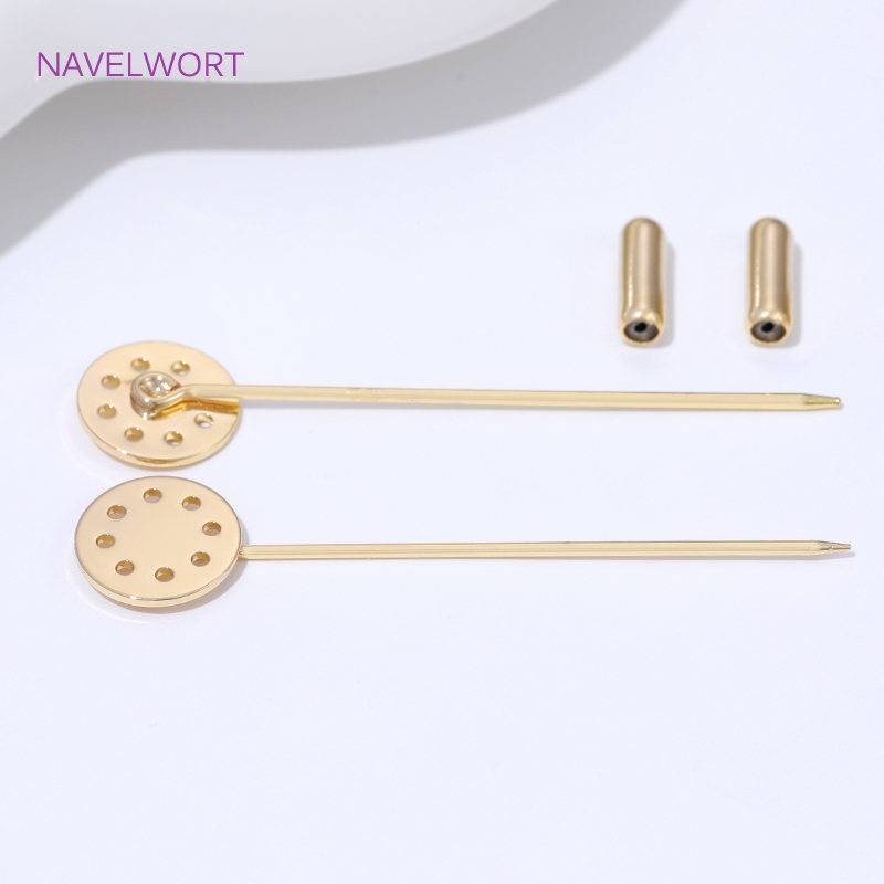 14K Gold Plated Long Brooch Sa – обзор и цена Art Craft Making