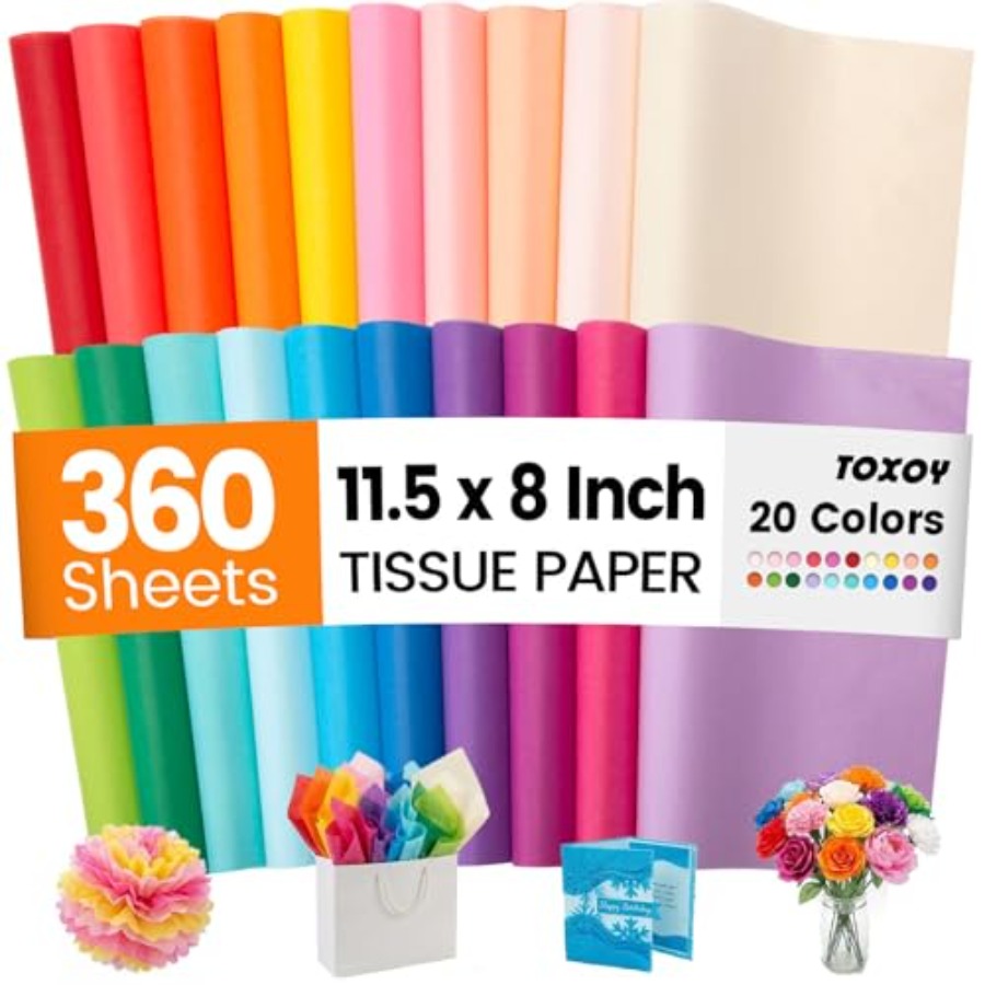 360 Sheets Tissue Paper Bulk,  – обзор и цена Art Craft In Paper