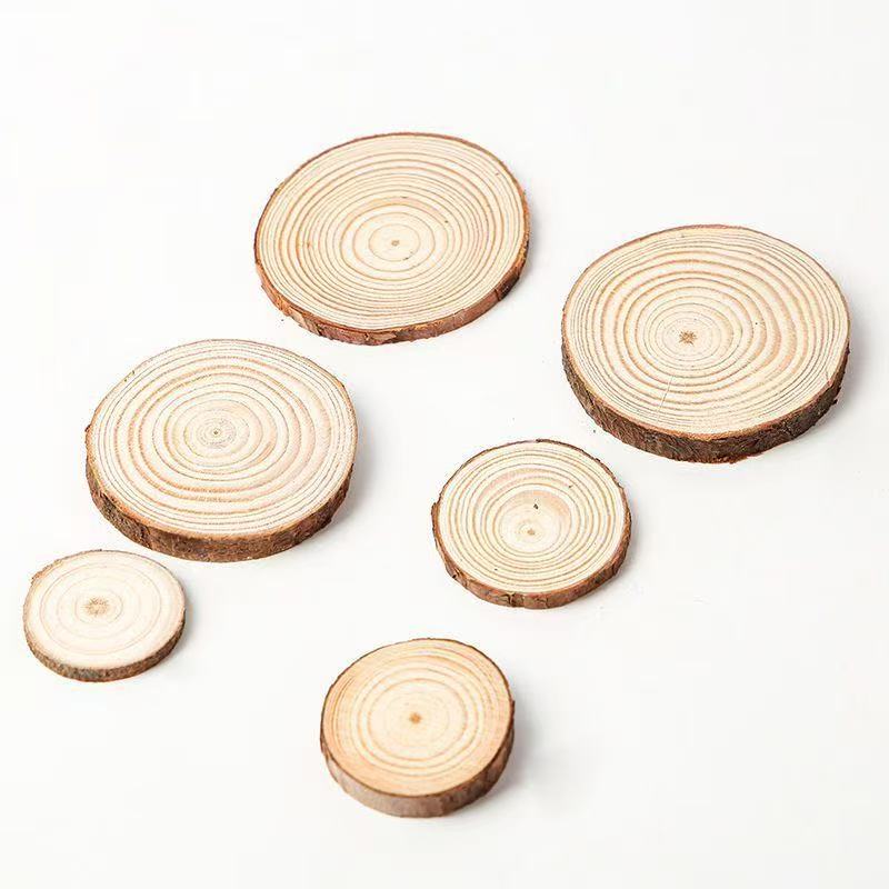 1-30Pcs Natural Pine Wood Slic – обзор и цена Art And Craft Photos
