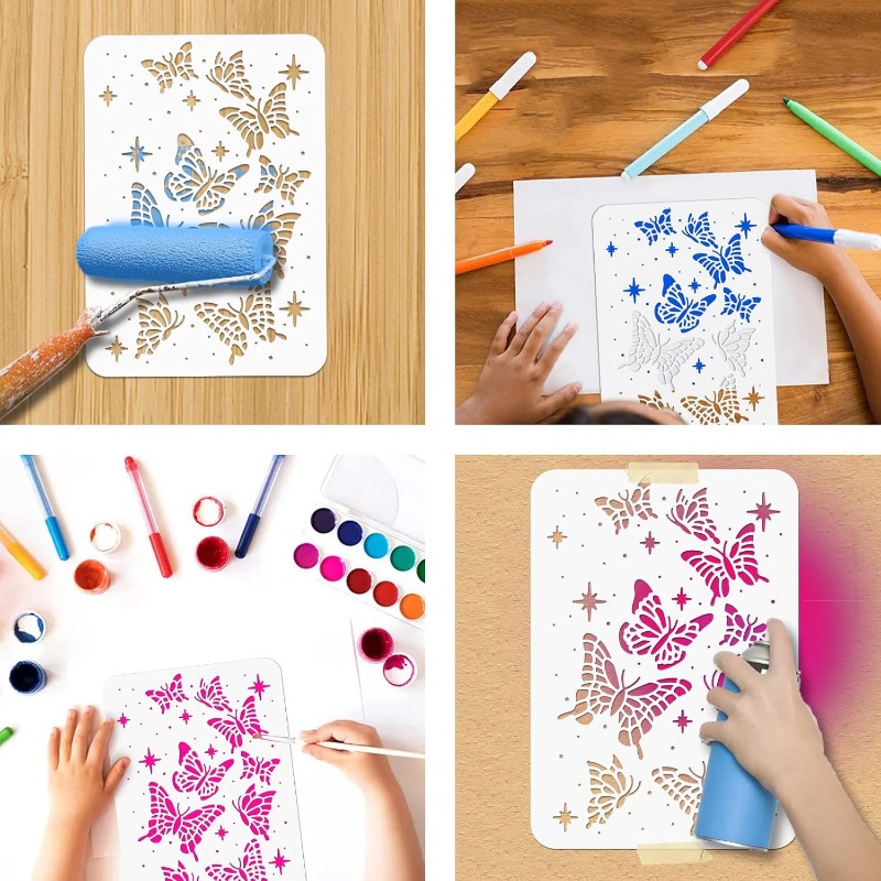 Butterfly Painting Stencil 11. – обзор и цена Art Craft Template