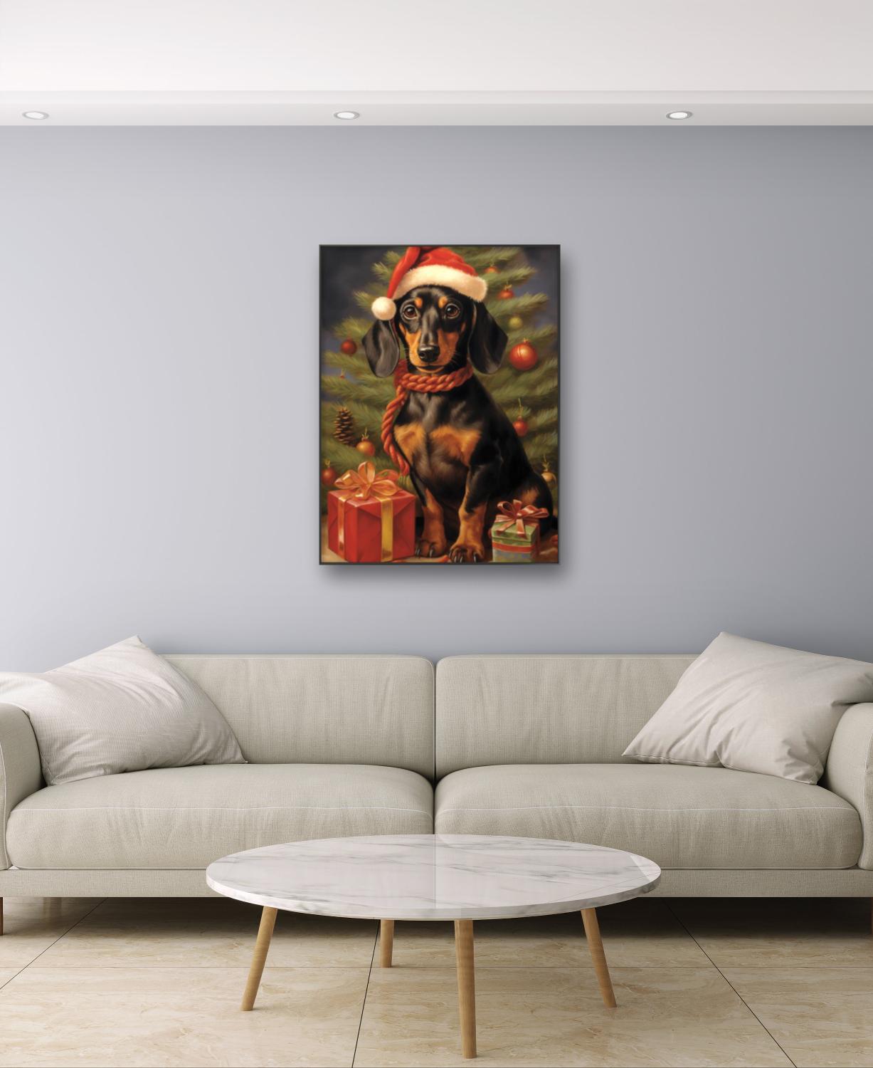 Dachshund DIY Digital Oil Pain – обзор и цена Art Craft Simple
