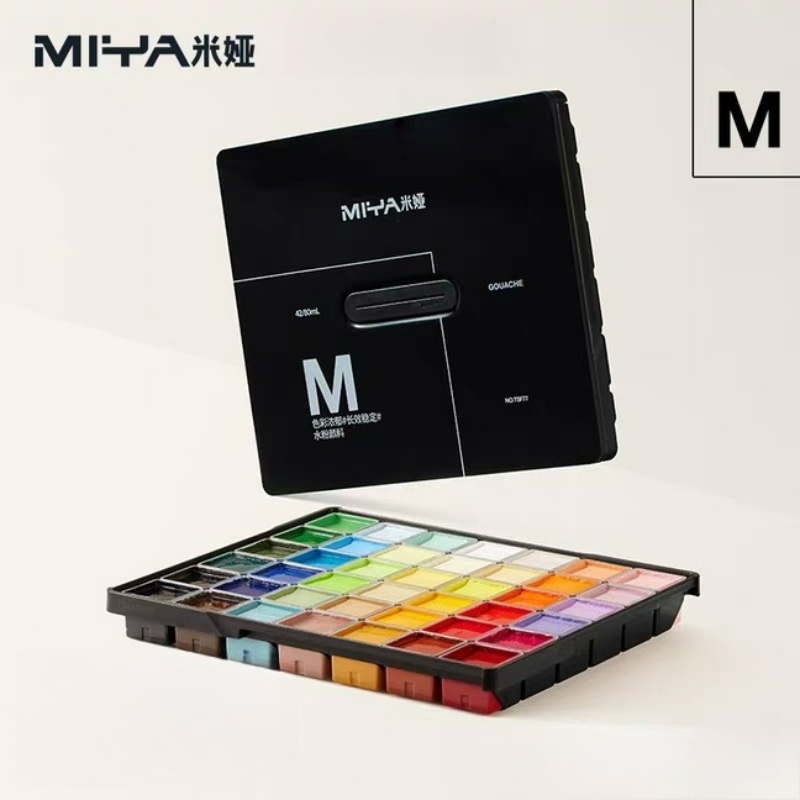MIYA Gouache Paint Jelly Set M – обзор и цена Gouache Paint Set