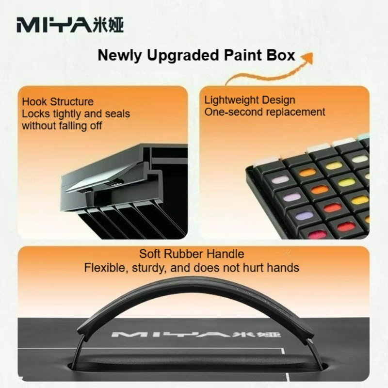MIYA Gouache Paint Jelly Set M – обзор и цена Gouache Paint Set