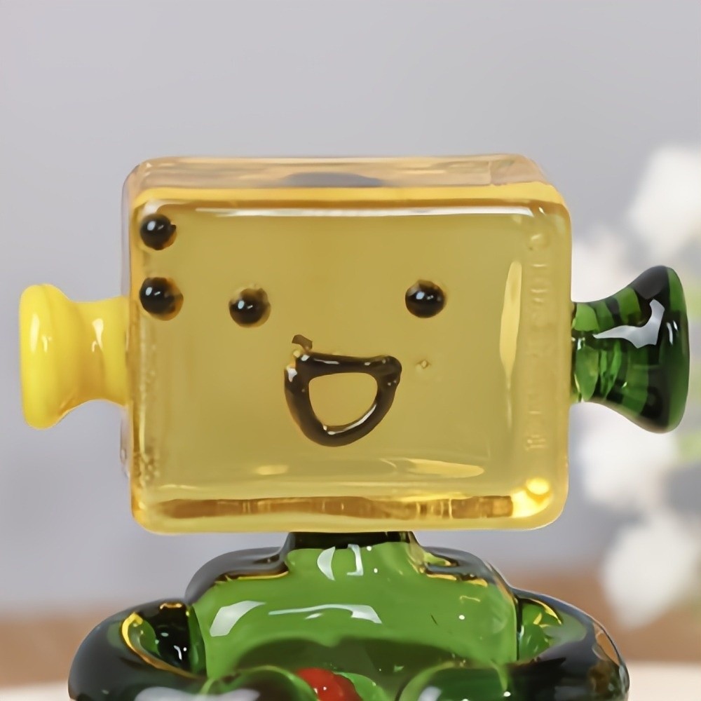 Cute Colorful Face Robot Ornam – обзор и цена Art Craft Robot