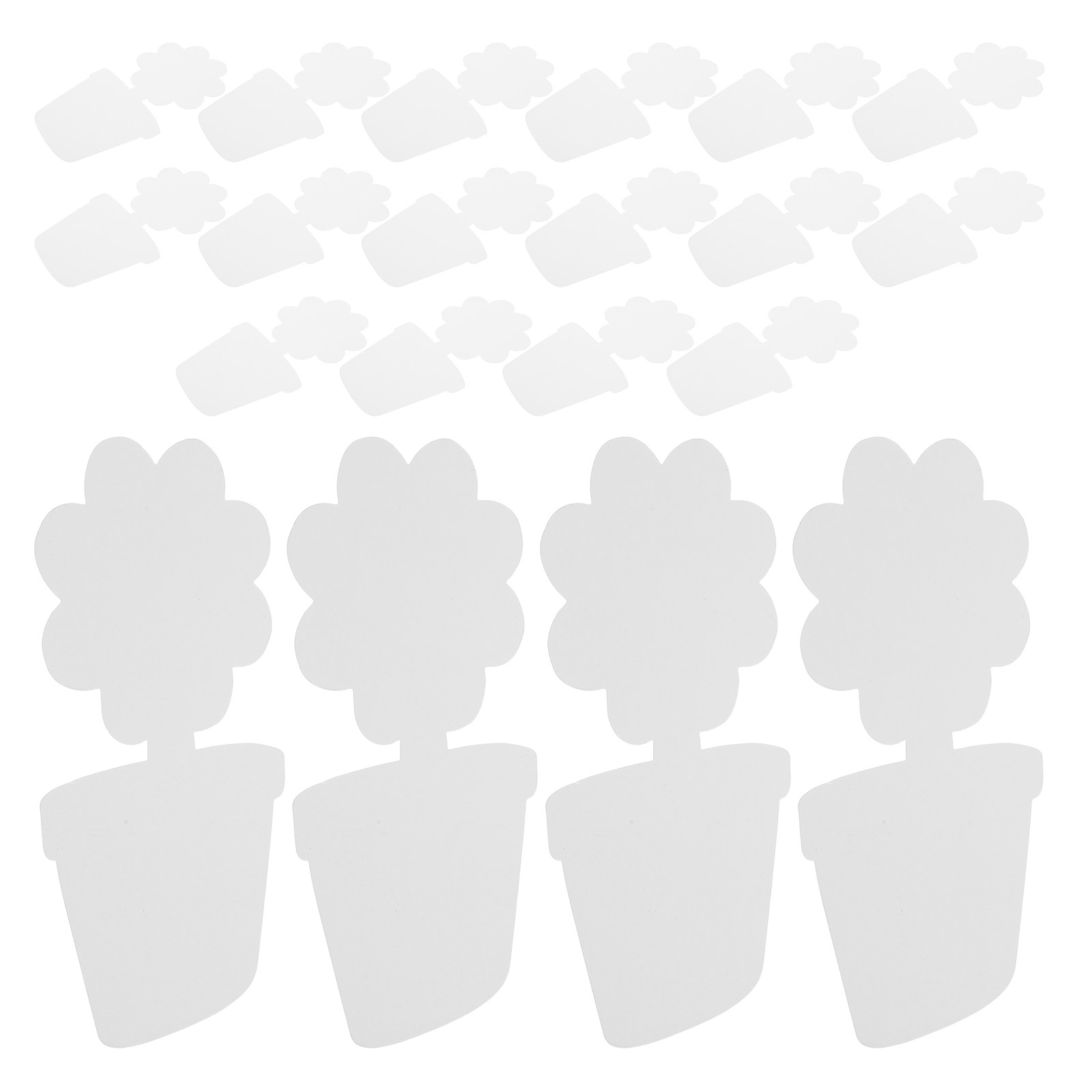 20Pcs DIY Unpainted Flower Pot – обзор и цена Art Craft Class