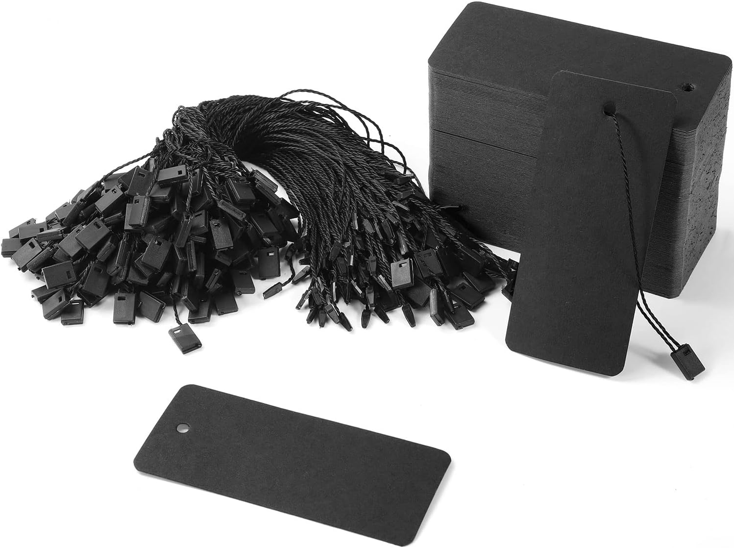 200 Black Paper Clothing Tags  – обзор и цена Art Craft In Paper