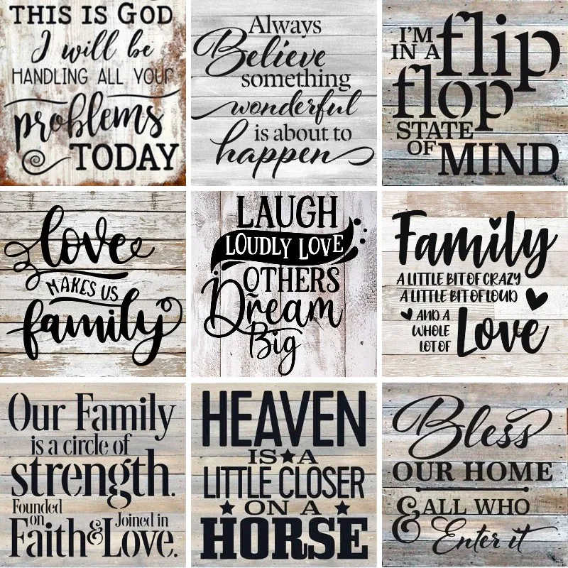 Diamond Painting Family Quotes – обзор и цена Art Craft Quotes