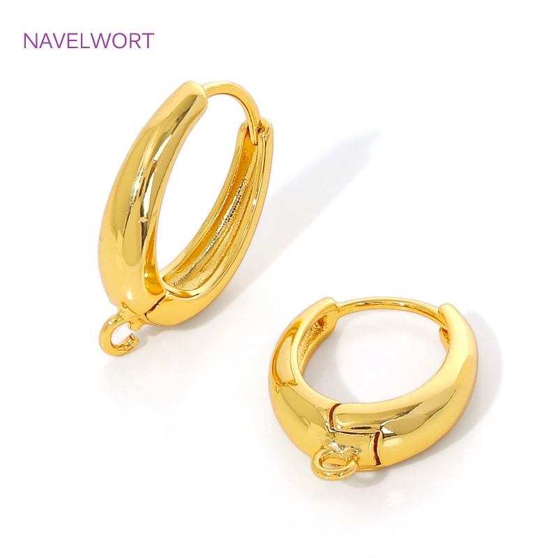 18K Gold Plated Brass Earwires – обзор и цена Art Craft Making
