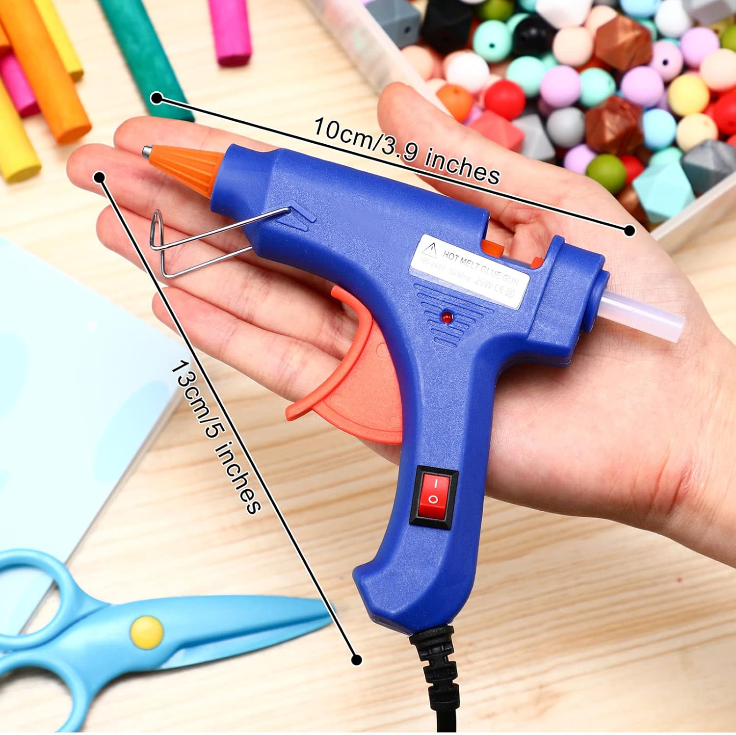 4 Pieces Mini Hot Glue Gun Wit – обзор и цена Art Craft Class