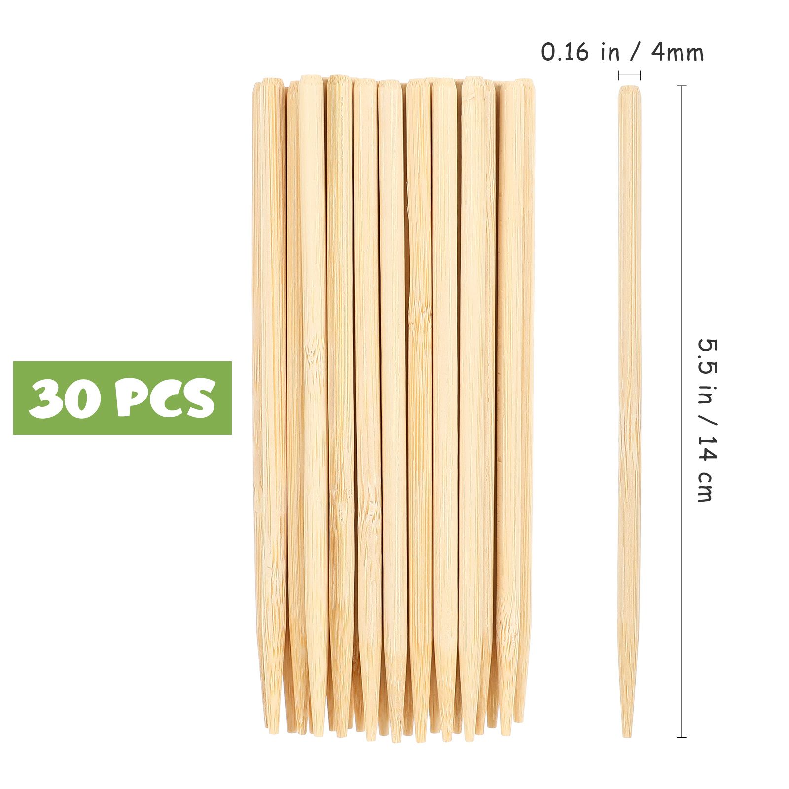 30pcs Scratch Bamboo Pens Wax  – обзор и цена Art Craft Stick