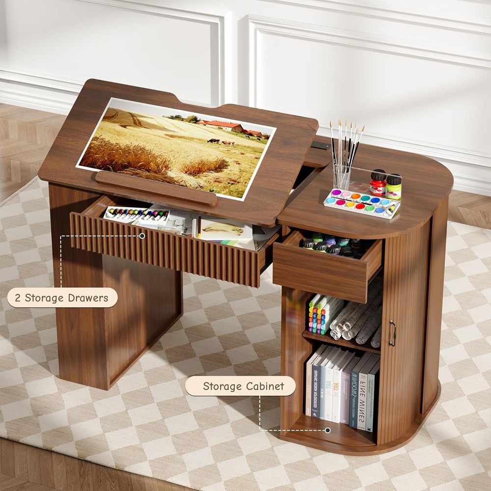 Storage Cabinet Desk with Draw – обзор и цена Art Craft And