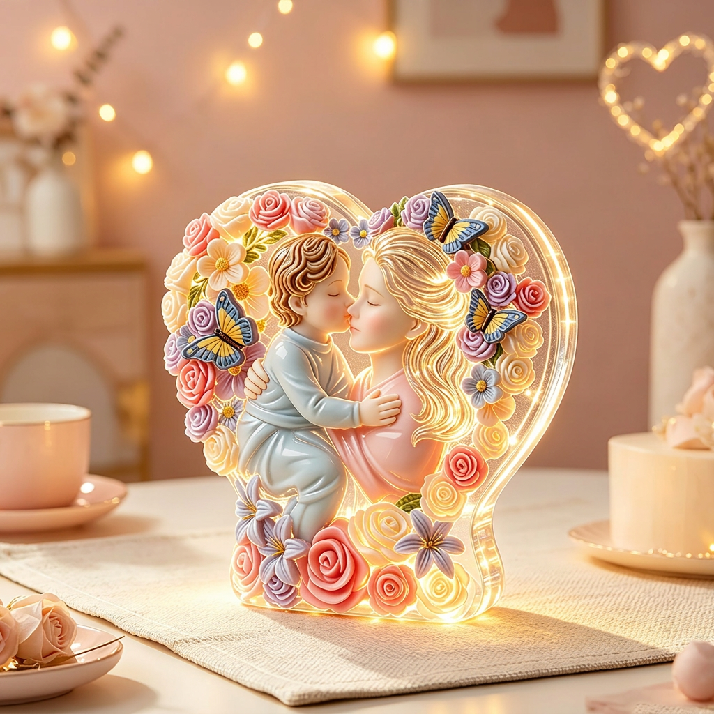 3D Mother Childs Silicone Mold – обзор и цена Art Craft Mother'S Day