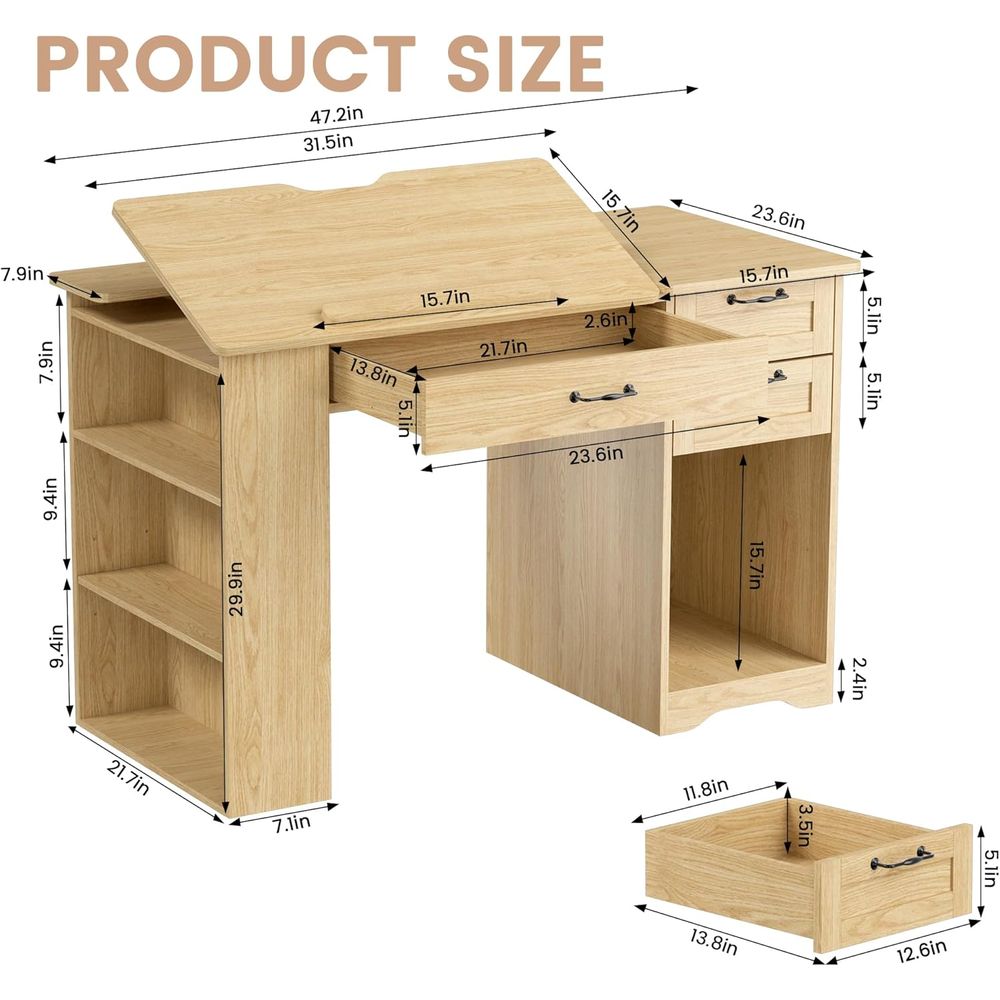 Adjustable Desk with Storage,  – обзор и цена Art & Craft Teacher