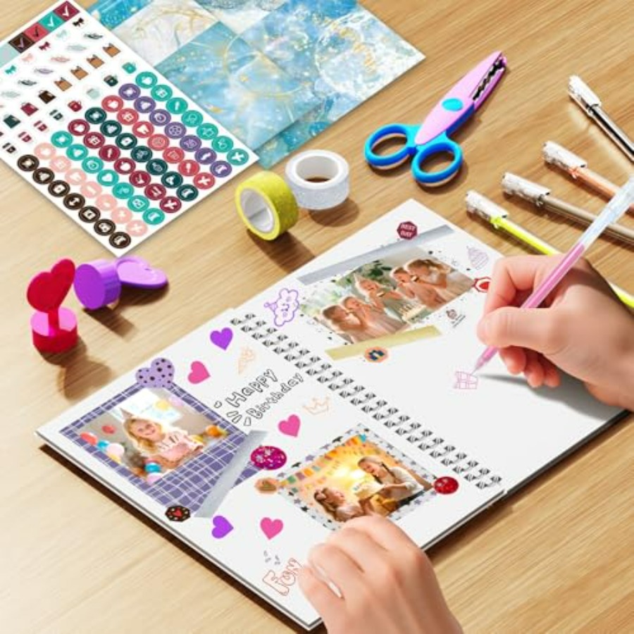 2-Pack DIY Journal Kit for Gir – обзор и цена Art Craft Ideas For Kids