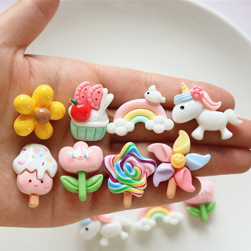 10 Pcs New Mini Cute Cartoon U – обзор и цена Art Craft Unicorn