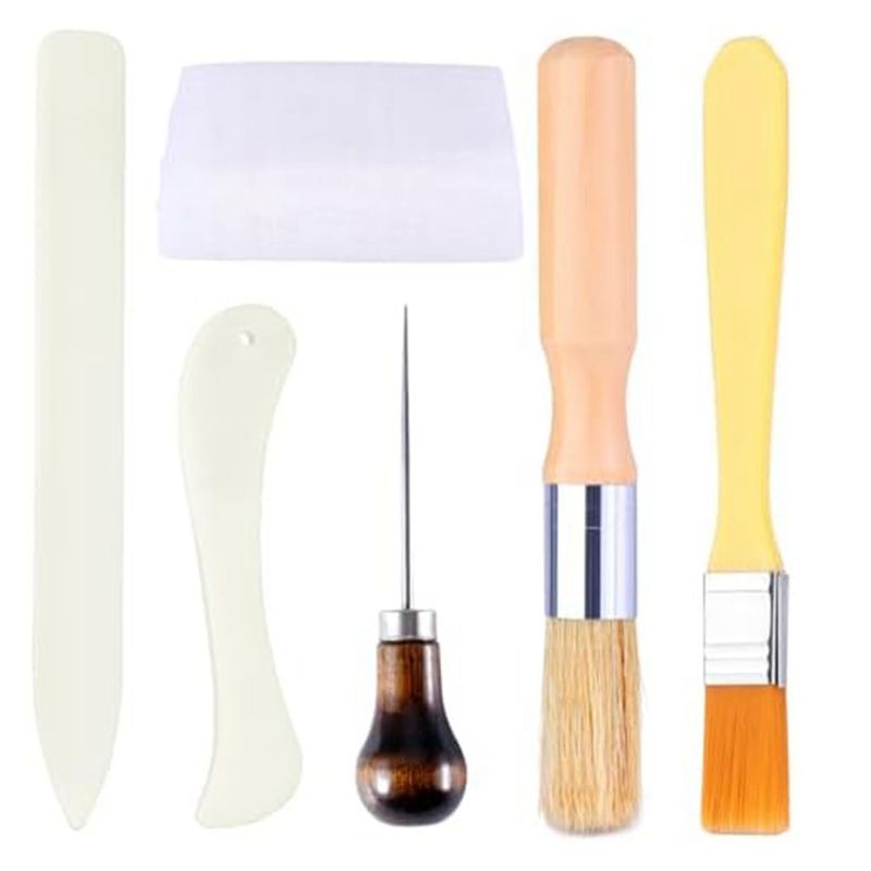 AA63 HOT Bone Folders Kit, Bon – обзор и цена Leather Tooling Kit