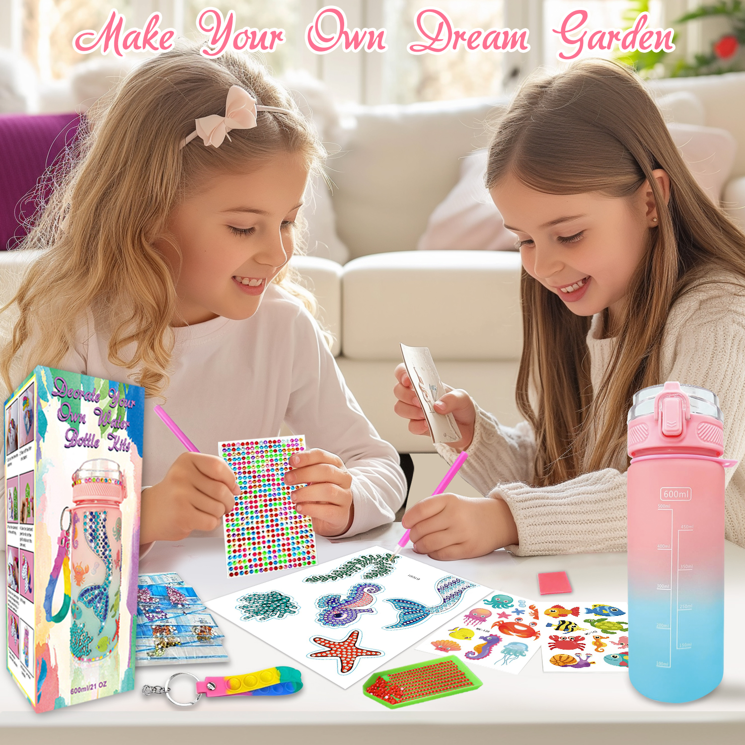 Decorate Your Own Water Bottle – обзор и цена Art Craft Kits For Kids