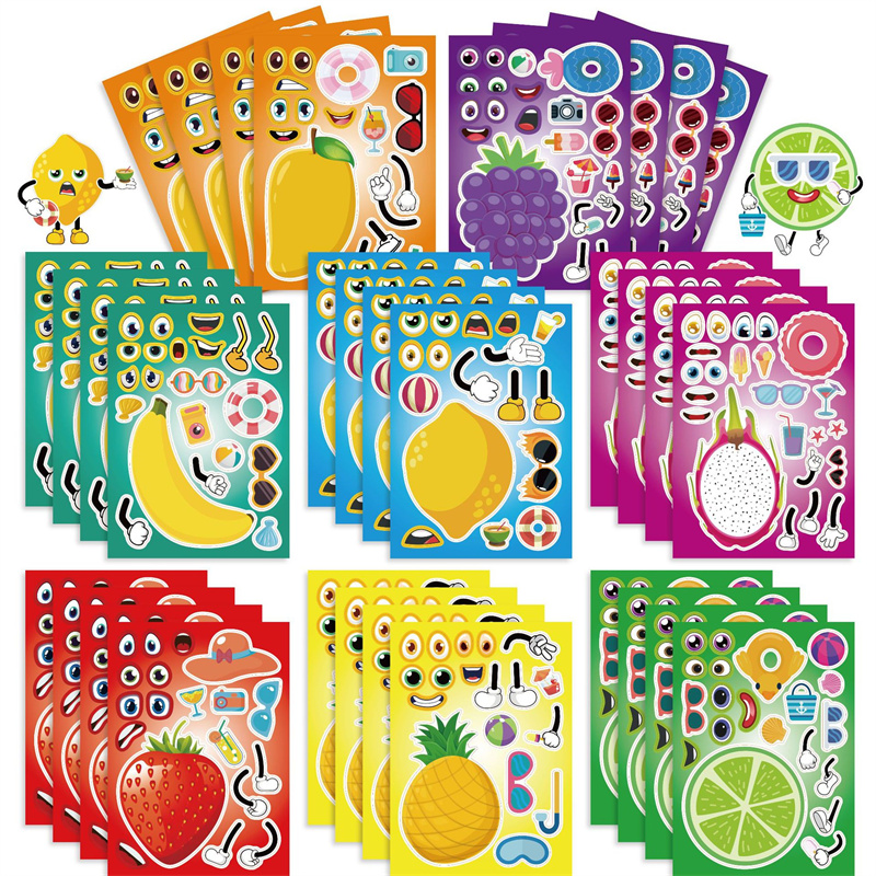 6-24sheet Make Your Own Fruit  – обзор и цена Art Craft 6 Year Old