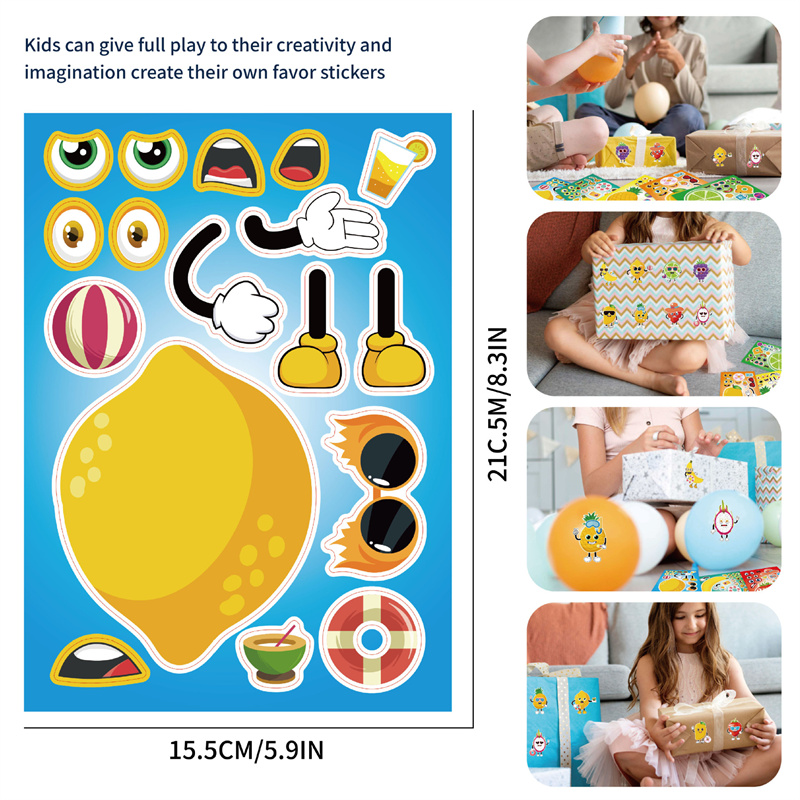 6-24sheet Make Your Own Fruit  – обзор и цена Art Craft 6 Year Old