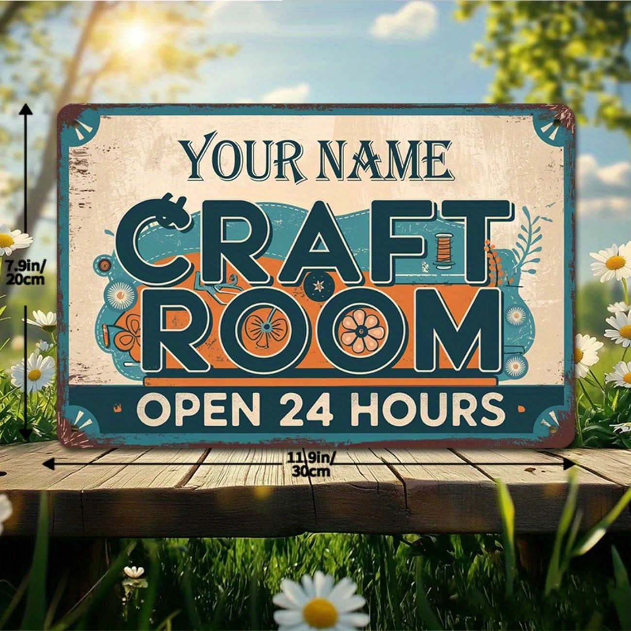 Personalized Vintage Metal Cra – обзор и цена Art Craft Quotes