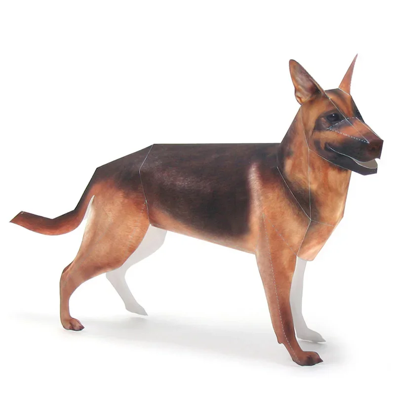 German Shepherd Dog Origami Ar – обзор и цена Art Craft With Cardboard