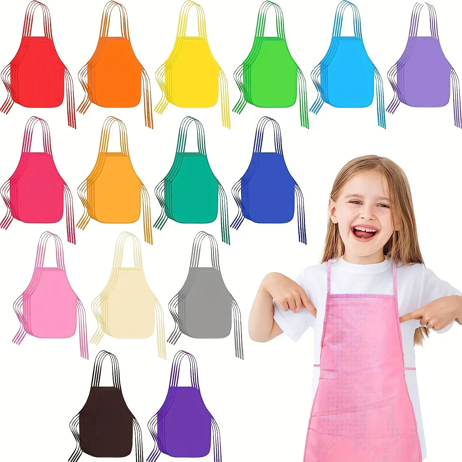 30pcs Kids Non-woven Fabric Ap – обзор и цена Art Craft Class