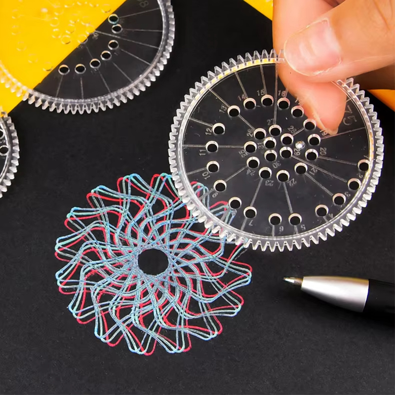 Funny Spirograph Drawing Toys  – обзор и цена Art Craft Template