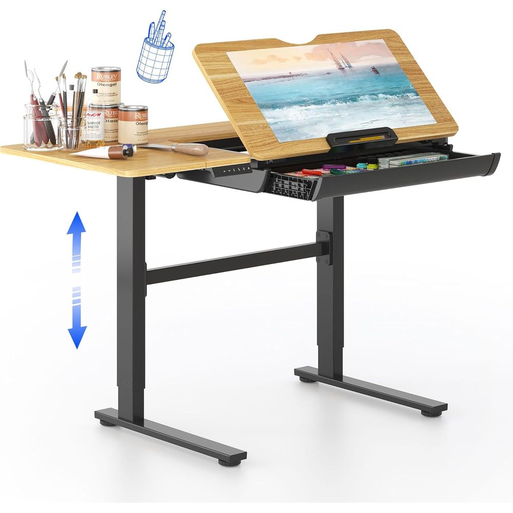 Adjustable Height Electric Sta – обзор и цена Art & Craft Teacher