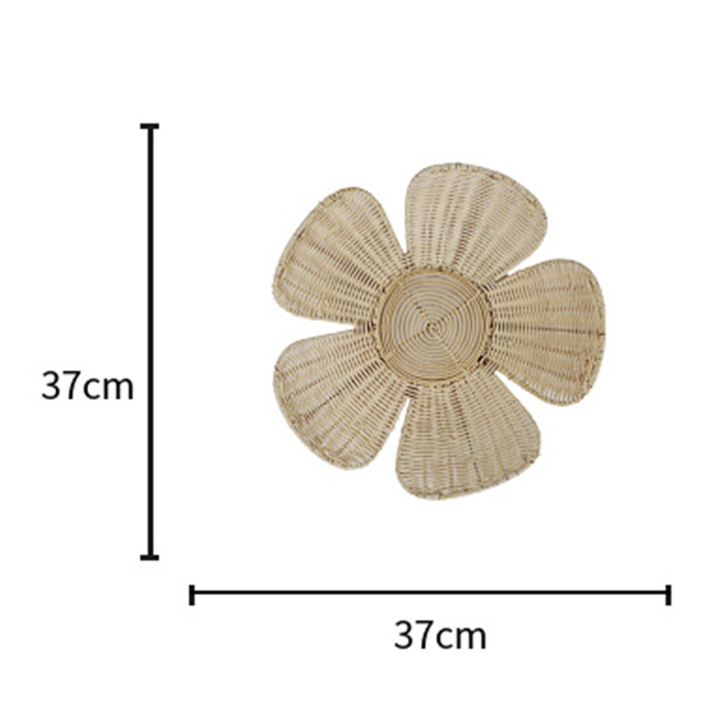 Nordic Woven Rattan Flower Wal – обзор и цена Art And Craft Photos