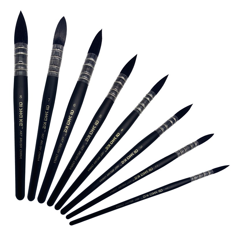 1pc Mop Watercolor Paint Brush – обзор и цена Gouache Paint Set