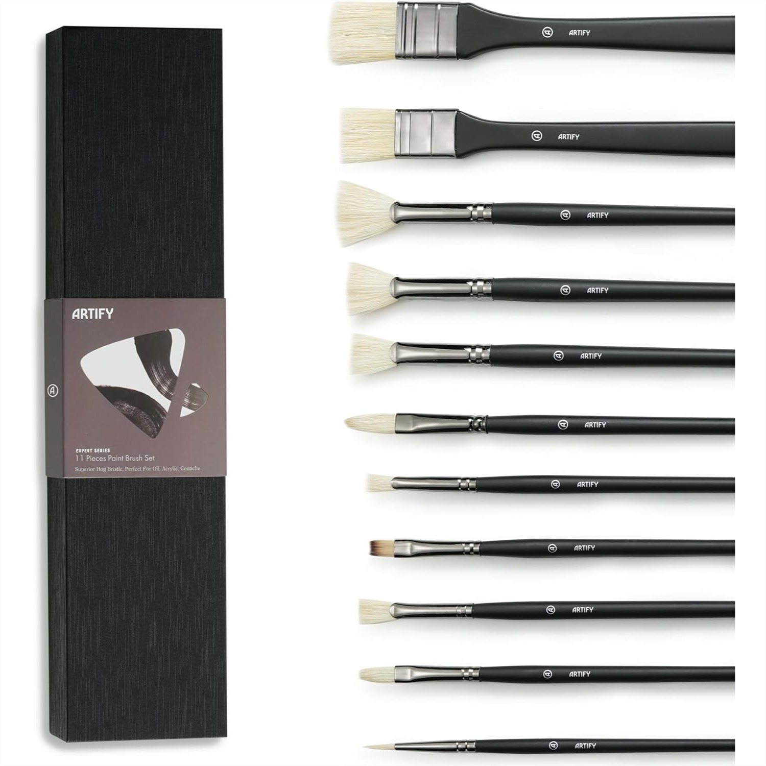 11 Pcs Oil Paint Brush Set wit – обзор и цена Gouache Paint Set