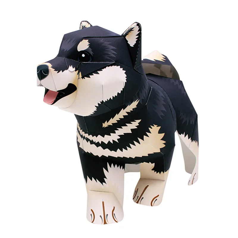 Black Shiba Inu Dog Handmade O – обзор и цена Art Craft With Cardboard