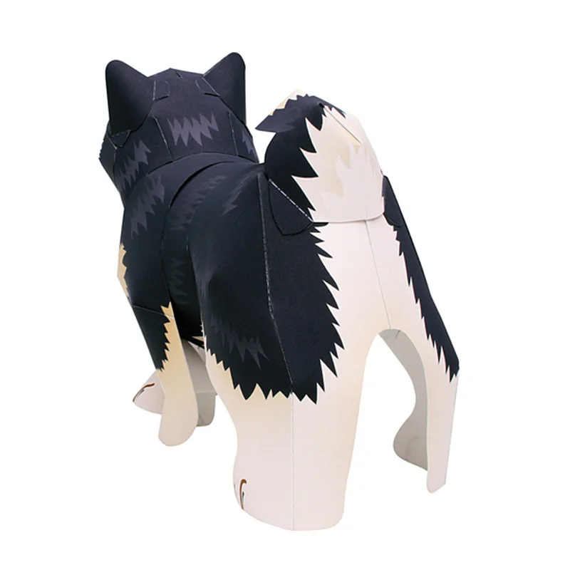Black Shiba Inu Dog Handmade O – обзор и цена Art Craft With Cardboard
